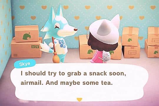 skye catchphrase animal crossing