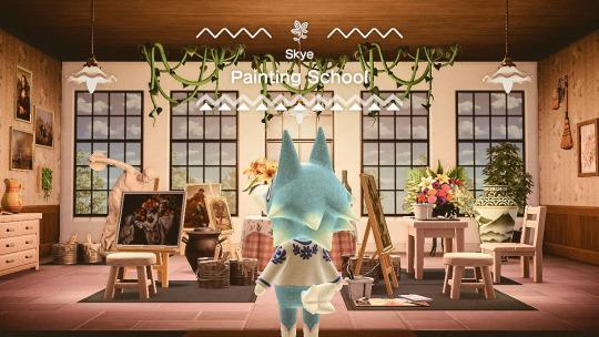 skye in the dlc animal crossing