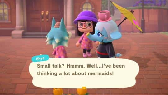 skye with puppies animal crossing