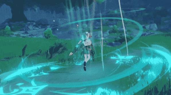 skyward sonnet aoe anemo damage weapon