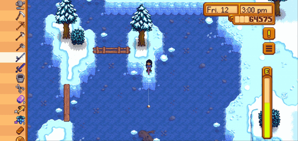 stardew valley mountain lake areas