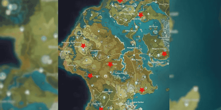 unusual hilichurl locations liyue