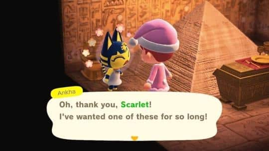 what to get ankha in animal crossing