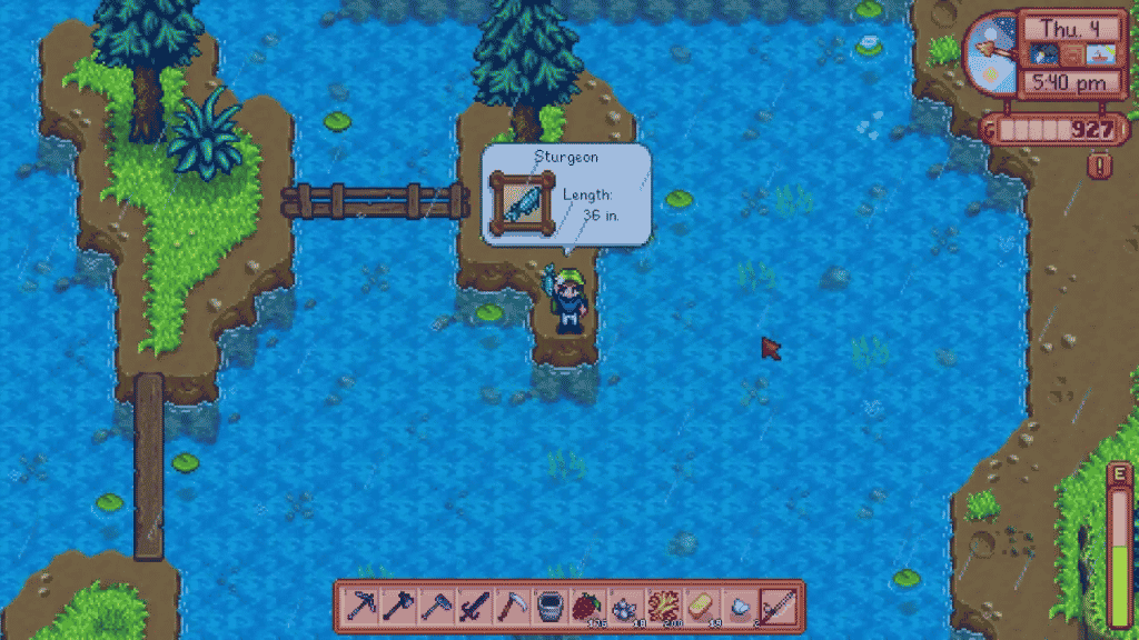 where to catch sturgeon in stardew valley