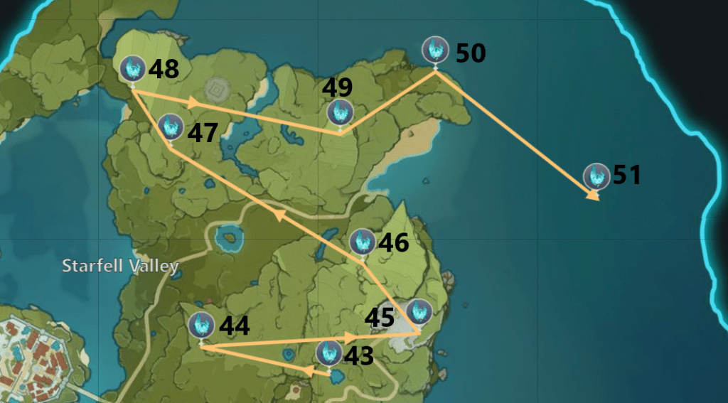 east mondstadt anemoculus locations