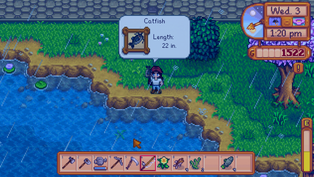 fishing in stardew valley