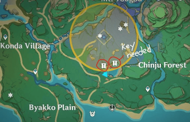 rust worn key genshin location