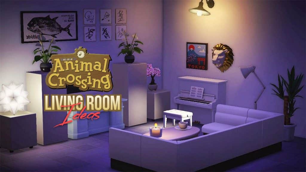 animal crossing living room ideas