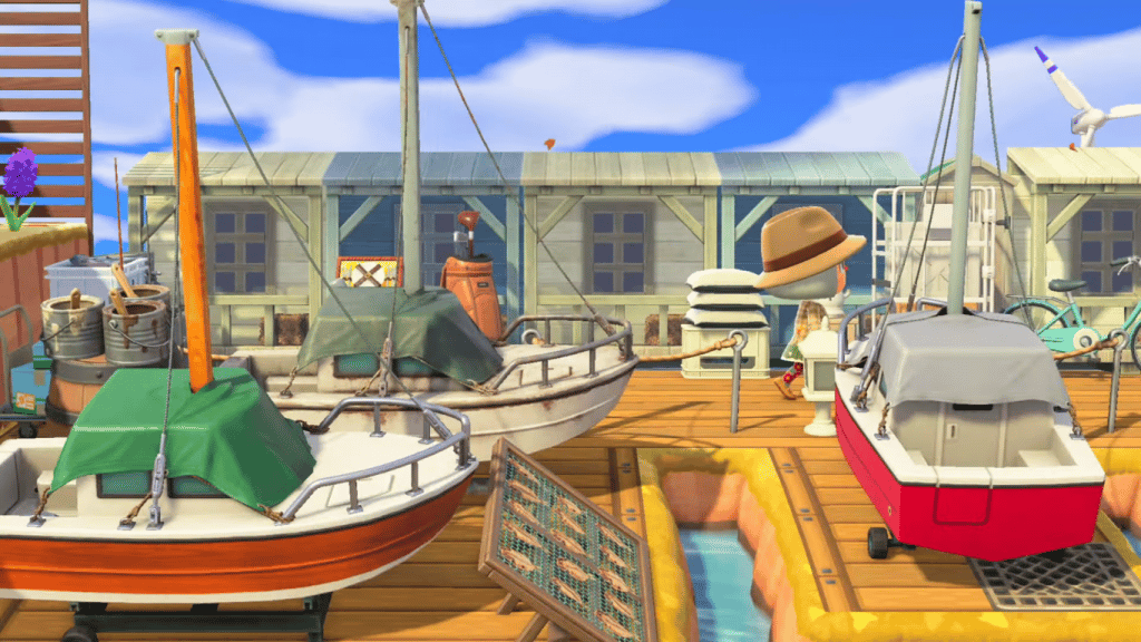 animal crossing new horizons harbor