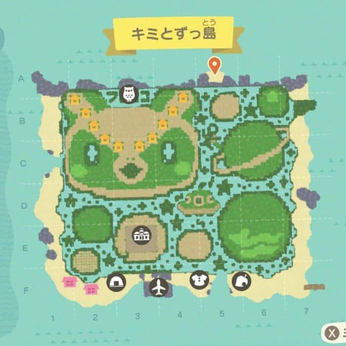 celeste-inspired island animal crossing