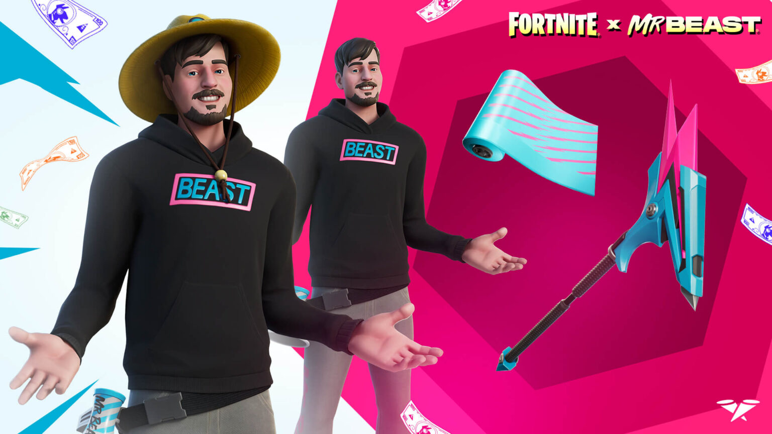 MrBeast Fornite Collaboration — $1 Million Up For Grabs MrBeast Fortnite Collaboration by The Lost Gamer