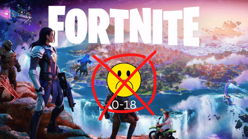Fortnite Becomes 18+ Starting on January 30 for Google and Apple Store Fortnite 18+ on Google & iOS