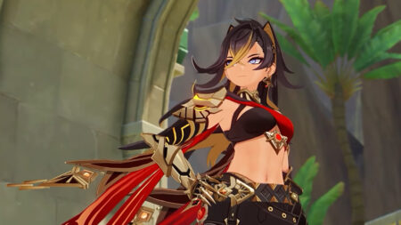 Genshin Impact Dehya vs Geoknight leak