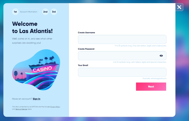Las Atlantis HowTo Step 1