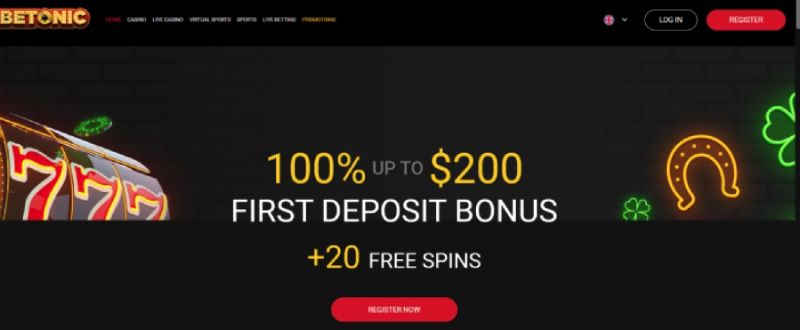 betonic casino registeration