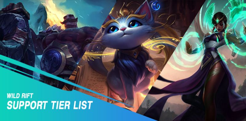 LOL Wild Rift Support List