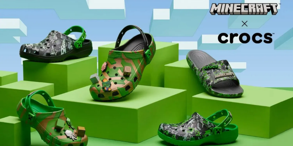 Minecraft and Crocs Collaboration