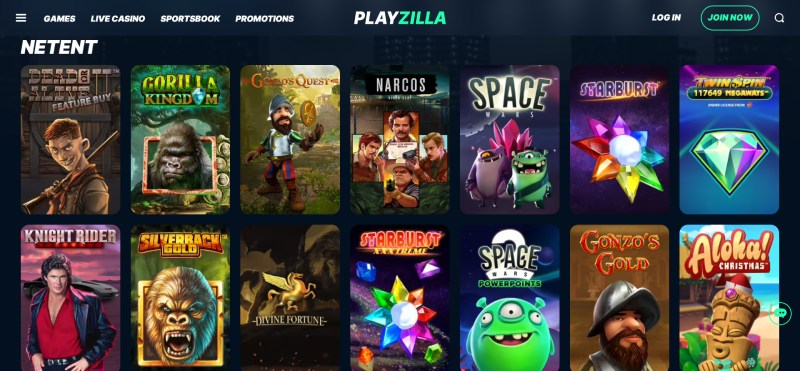 Playzilla Netent