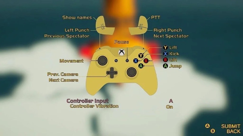 gang beasts controls xbox