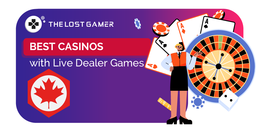 live dealer online casinos canada