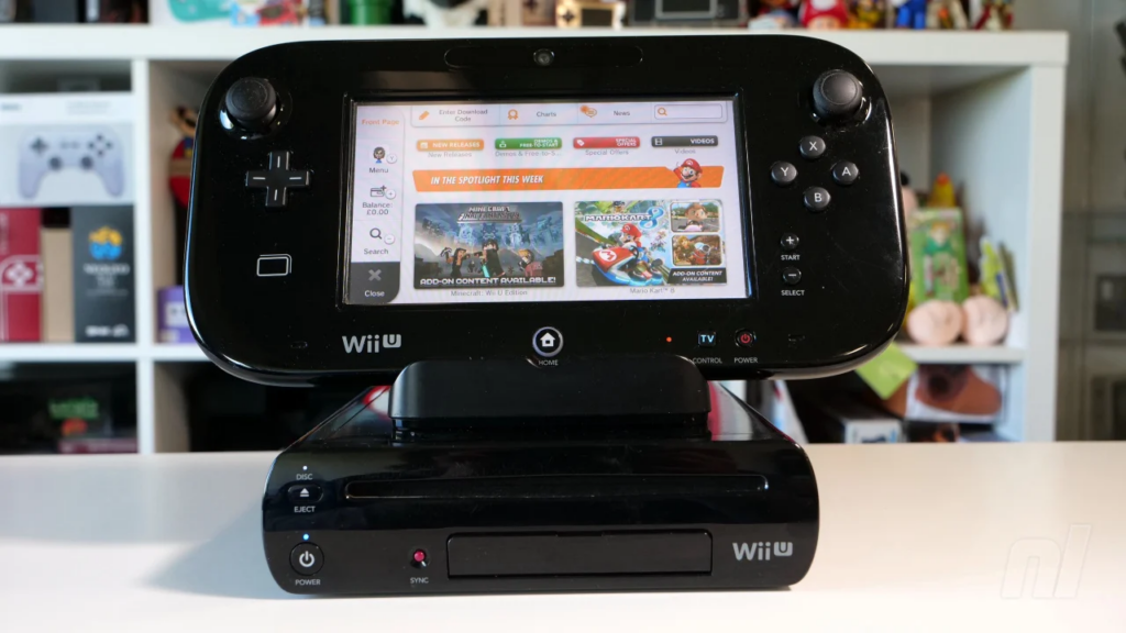 image of wii u console bricked
