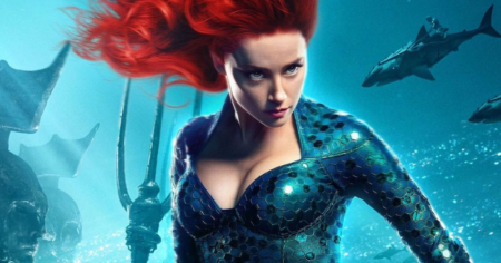 Amber Heard’s Mera appears in Aquaman sequel trailer at CinemaCon 2023 Amber Heard Aquaman 2
