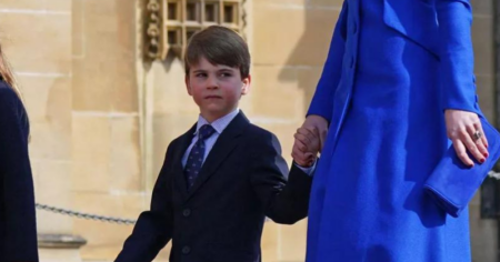 Prince Louis joins the Royal Family for his Easter debut