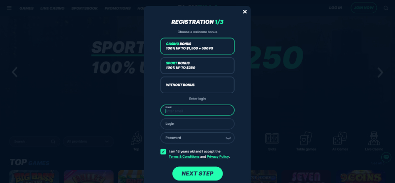Playzilla Registration 2 Desktop