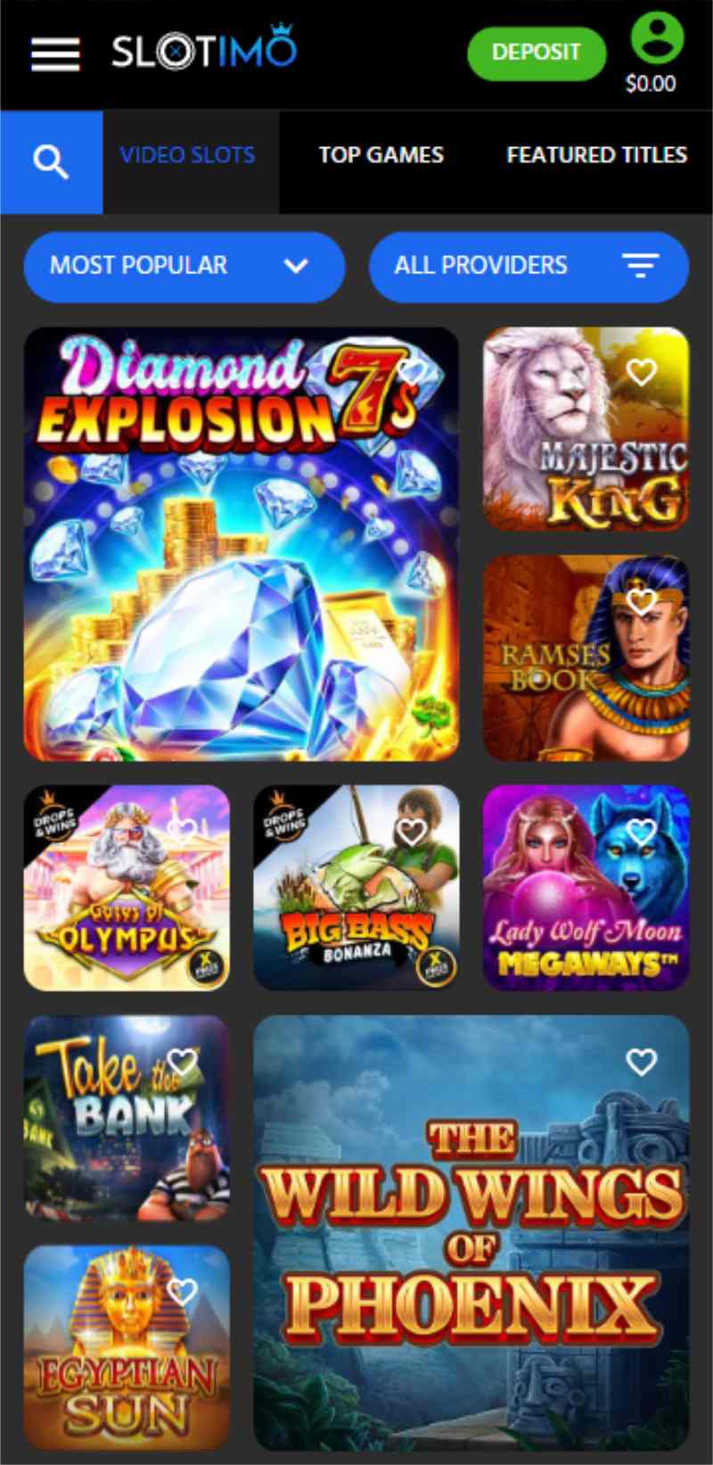 Slotimo CA Slots Mobile