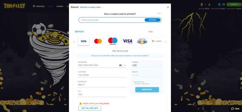 Thrillsy Deposit 2 Desktop