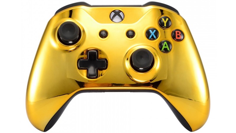 Xbox Gold plated Faceplate