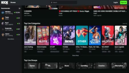 twitch competitor kick facing backlash