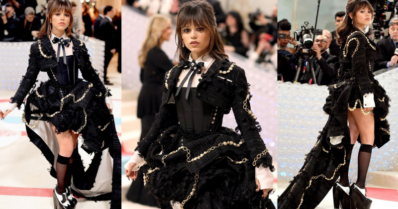 Jenna Ortega Stuns in Goth-Glam Met Gala Look and Transforms for Afterparties Jenna Ortega Met Gala
