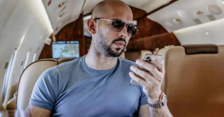 Andrew Tate supports Deontay Wilder