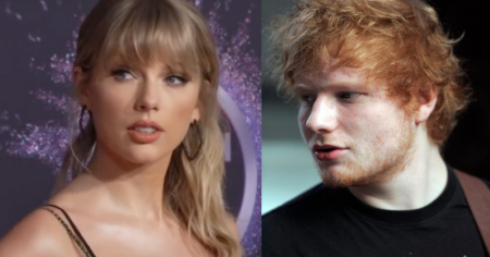 Ed Sheeran and Taylor Swift