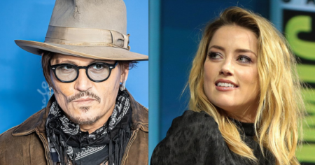 Johnny Depp and amber Heard
