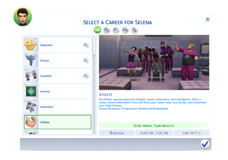 the sims 4 careers