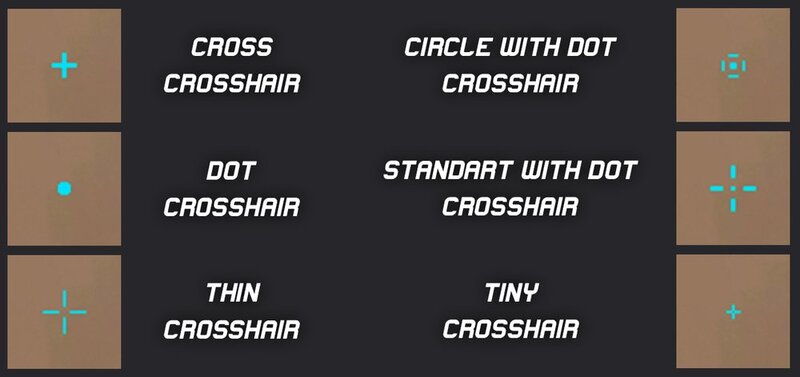 crosshair styles valorant