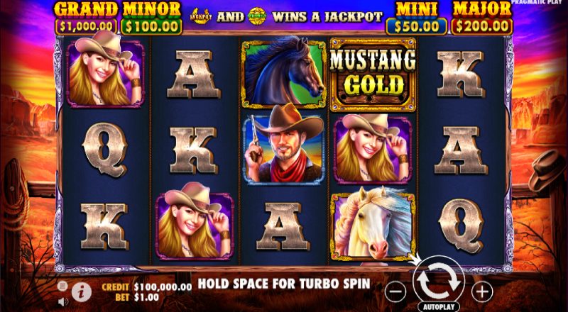 Mustang Gold By Pragmatic Play