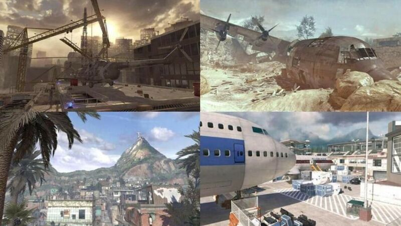 cod modern warfare 2 maps