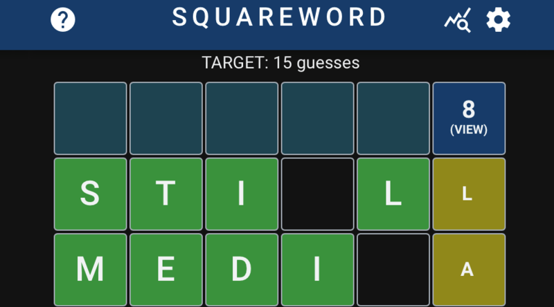squareword game