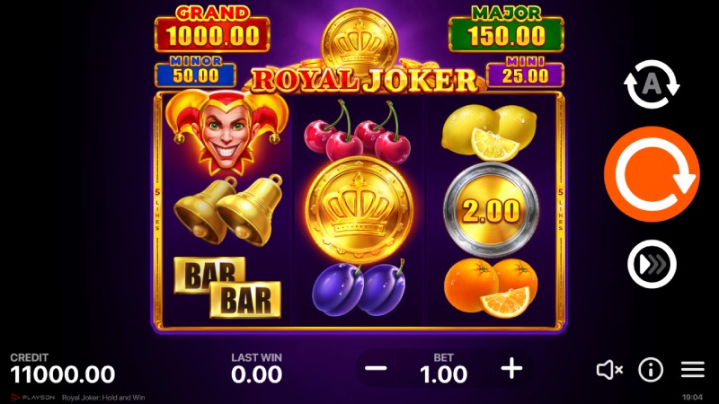 Royale Joker Hold And Win
