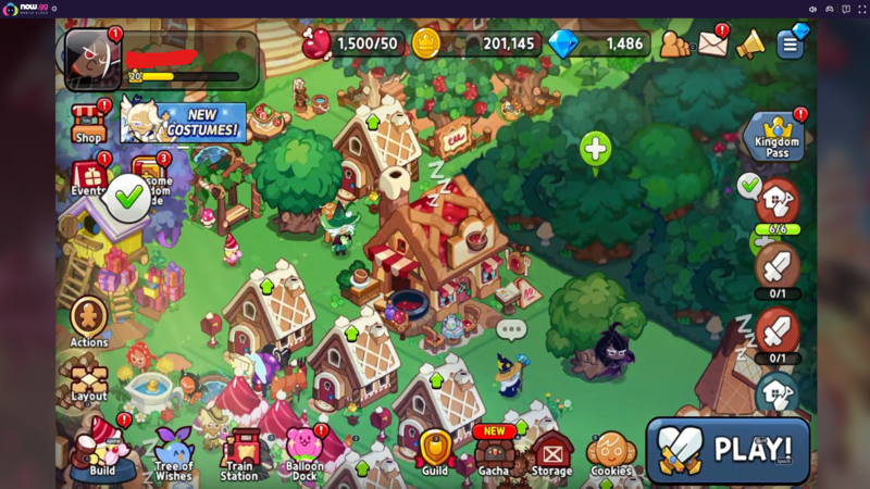 cookie run kingdom on now.gg