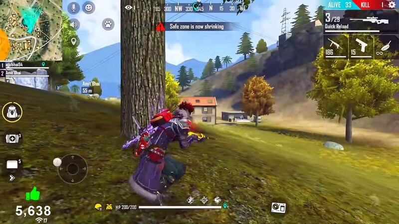 free fire gameplay