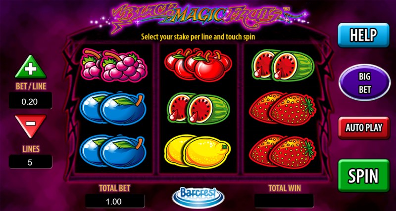 Black Magic Fruits Slot