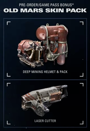 Starfield Old Mars Skin Pack