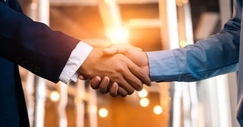 Deal Agreement Handshake Partnership Business