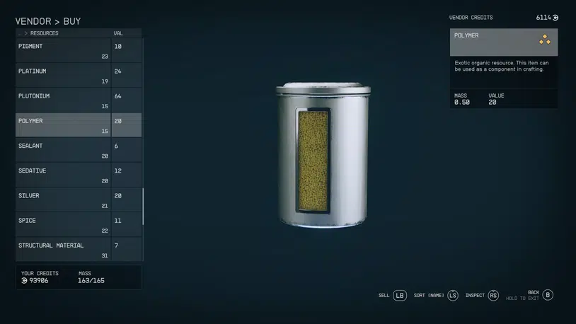 Starfield Polymer Guide